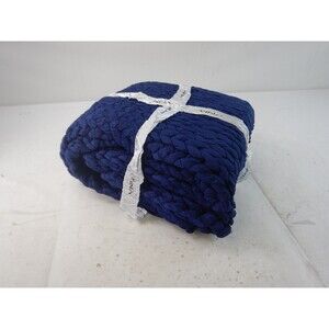 YnM Chunky Knit Weighted Blanket